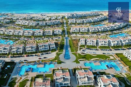 بنتهاوس روف تشطيب كامل و استلام فوري في لافيستا كاسكادا بمقدم 35% بس -برايم لوكيشن في قلب الساحل الشمالي