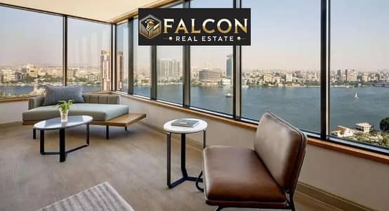 Hotel suite, full Nile view, fully equipped, St. Regis Zamalek, near Downtown, Garden City & Four Seasons