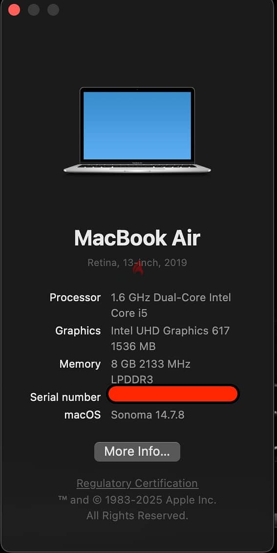 Macbook Air 2019 6