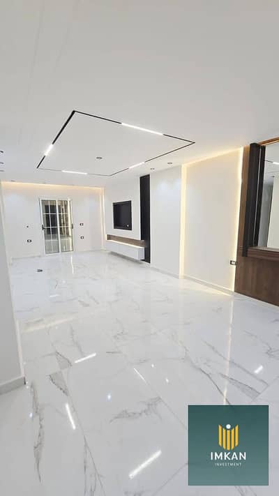 Own a super-lux finished apartment for sale in Al Shorouk, next to La Vista City, in the Al Jar compound, with installments over the longest payment p