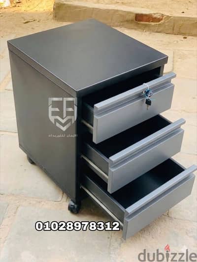 وحدة ادراج صاج 3 درج