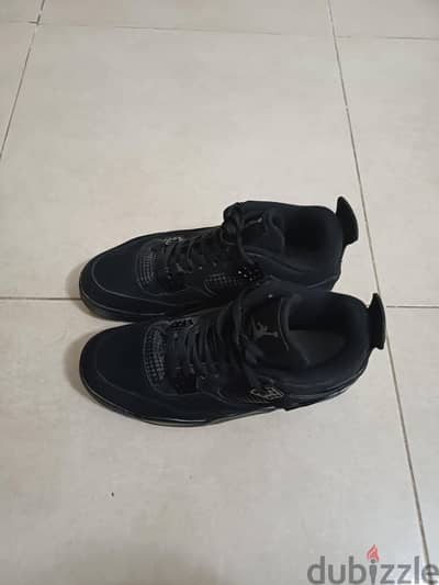 black cat shoes size 44