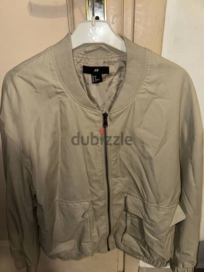 Original H&M unisex bomber jacket / اتش اند ام جاكيت