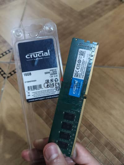 Crucial 16GB ddr4 3200MHz