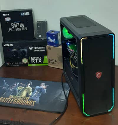 Gaming PC RTX 3050 8GB  تجميعه جيمينج محترمة التفاصيل كامله في الوصف