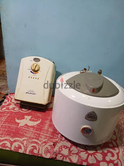 سخان 50 لتر  GMC + سخان  6 لتر يونيفرسال