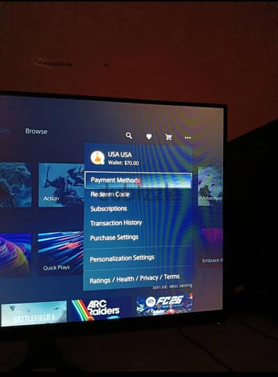 70$ Full Account