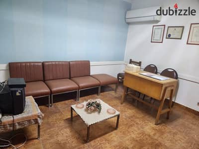 For rent for medical clinics, companies, and administrative offices - 130 m² apartment with furniture and air conditioning - in a prime location - on El Nozha Street, Heliopolis