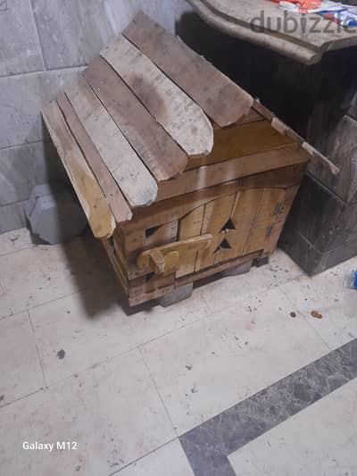 بيت كلب في حاله الجديد مقاس ٦٠ فى ٦٠