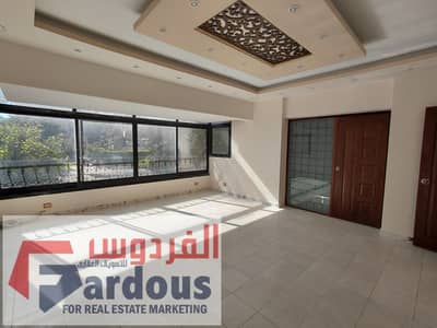 For rent, an apartment on the first floor, 105 meters, Edmond Furman Street, Rasa, Cooperative Smoha, in front of the military police.
