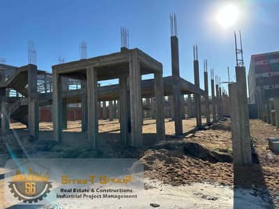 أرض صناعية 2000م بإنشاءات جاهزة داخل المنطقة الصناعية الثالثة –