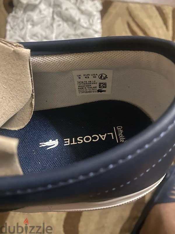 Original Lacoste Loafer جزمة لاكوست 4