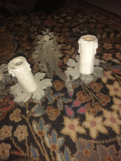 عدد ٤ اباليك نحاس انتيكه ٢ دبل و ٢ سنجل