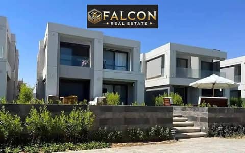 شاليه 150 متر أرضي بجاردن استلام فوري من لافيستا  LaVistaRasElHekma  بجوار مراسي الساحل الشمالي North Coast , Chalet Ready To Move