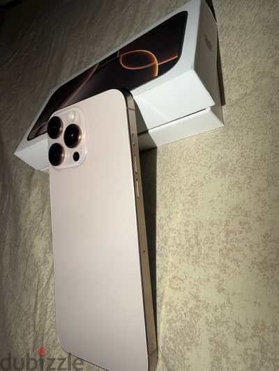 Iphone 16 pro max Dessert titanium 256gb