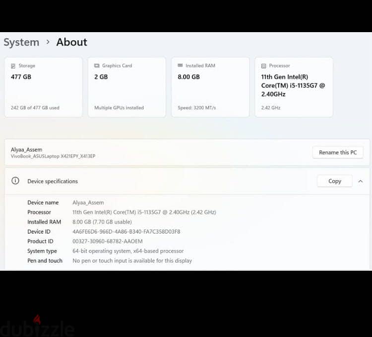 Asus VivoBook X413EP 1