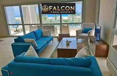 In installments over 10 years, own a chalet for sale (hotel finishing) in front of El Alamein Towers
