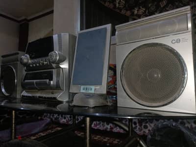 باناسونيك صب ومرح 6500 وات يعمل فلاشه بلوتس وراديو بالريموت اقرا باسفل