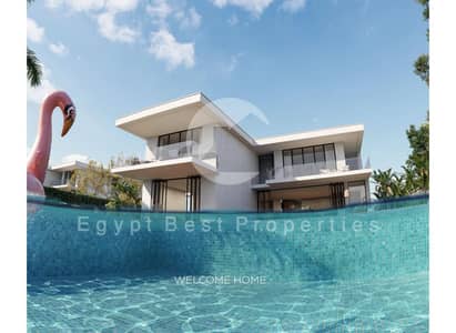 شقة غرفتين | 110م² | تشطيب كامل بالتكييفات | مقدم 5% / 10 سنين | هاسيندا راس الحكمة | Palm Hills