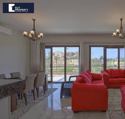 Chalet overlooking pool For Sale in Marassi Fully Furnished with lowest price in market