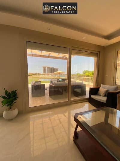 For sale: Chalet with a view of the towers, next to the Heritage City and Marina El Alamein, with installments over 10 years.
