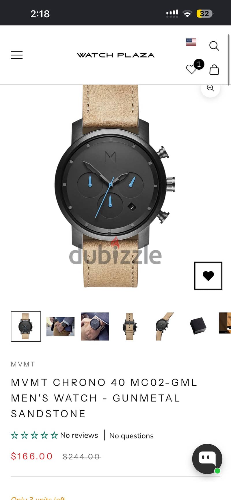 MVMT Chrono Watch Original from USA 5