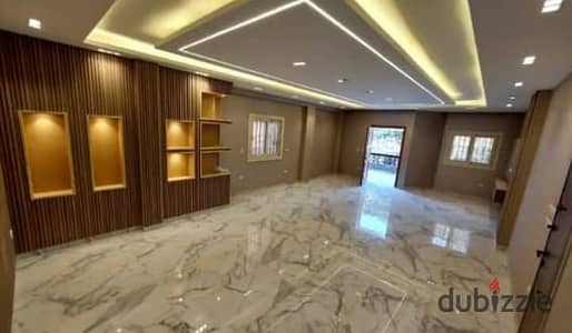 شقة أرضي بجاردن متشطبة أول سكن للبيع في السياحية الرابعة  4th Touristic Area - October اكتوبر  استلام فوري - موقع مميز بجوار نادي النادي مباشرة