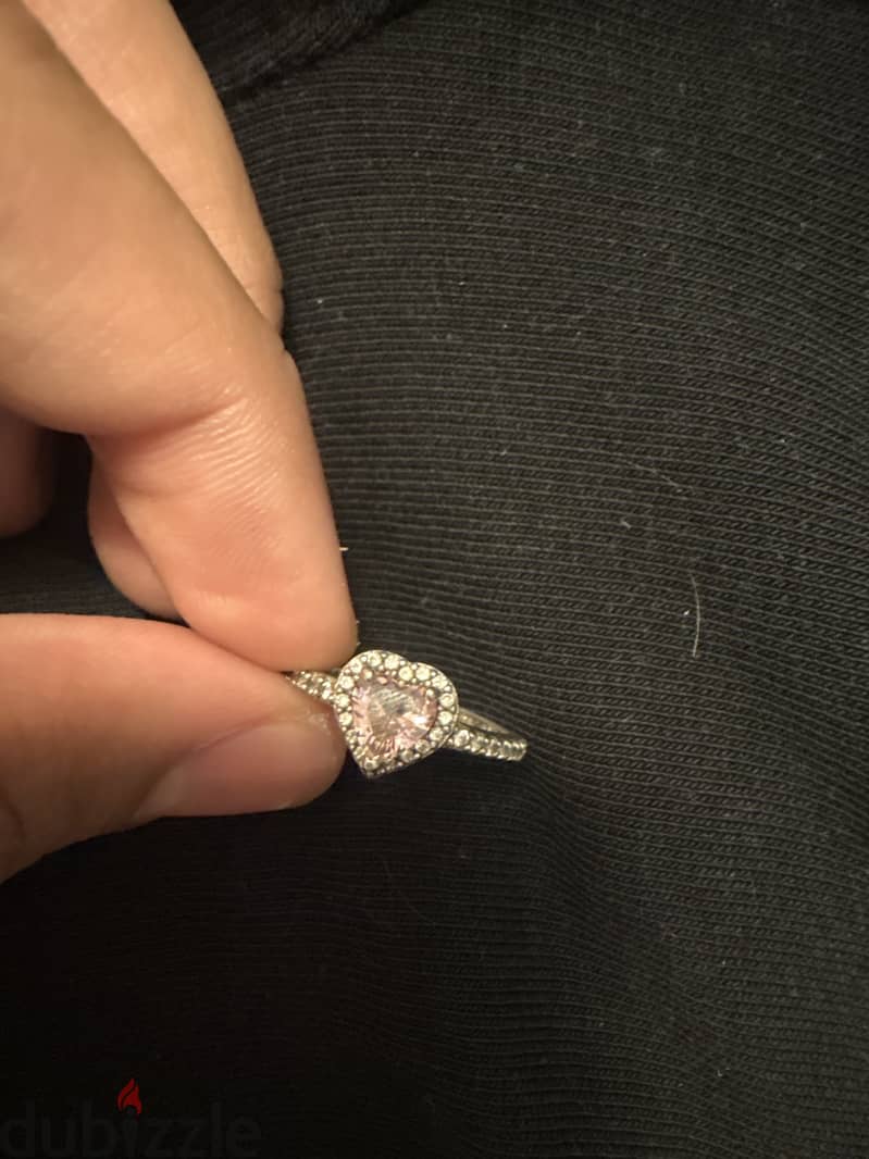 Pandora Sparkling Halo Ring 1