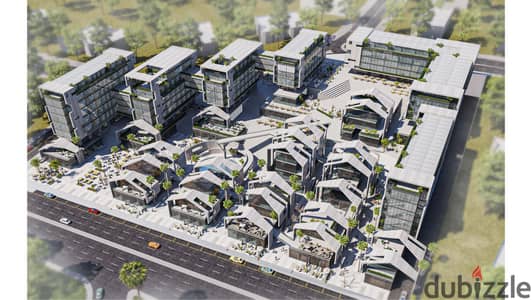 A down payment starting from 300,000 and a monthly installment of up to 45,000 own an administrative office in the strongest mixed-use mall on the Gamal Abdel Nasser axis with a design by Raef Fahmy and the strongest operation in the area