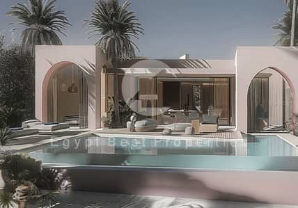 شقة غرفتين | 110م² | تشطيب كامل بالتكييفات | مقدم 5% / 10 سنين | هاسيندا راس الحكمة | Palm Hills
