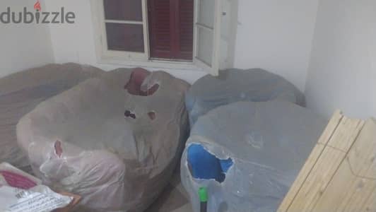 غرف نوم واطفال وسفرة وانتريه جديده