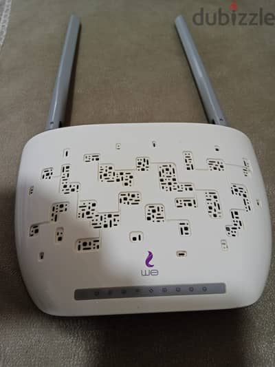 راوتر وي we router يستخدم كراوتر أو سوتش بعلبته ومشتملاته كاملة سليم