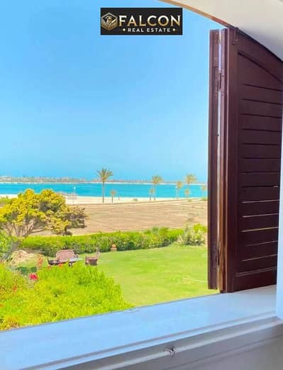 شاليه ارضى بجاردن ( بخصم 20%) بفيو على البحر fully finished من لافيستا للبيع فى la vista bay east الساحل الشمالى بالقرب من سيور سوديك والفوكا