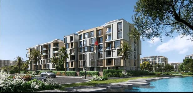 A fully finished 3-bedroom apartment for sale directly opposite the 26th of July Corridor and next to Mall of Arabia.