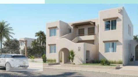 شاليه للبيع في هاسيندا وترز بانوراما سي فيو اقل سعر معروض دور اول اقل اوفر معروض