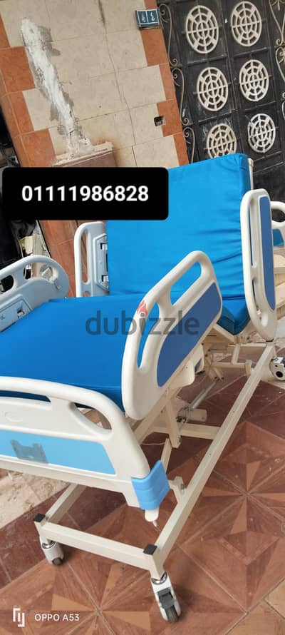 سرير طبى متحرك للإيجار الشهري بالمنزل كهربائي يدوي قوي أقل سعر