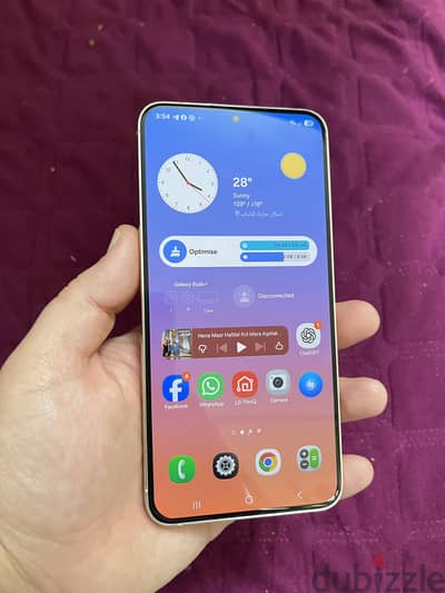 S23+ plus 256 white Zero condition