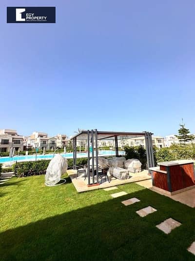 Townhouse Direct on pool For Sale in Marassi North Coast Fully Furnished Ready to move