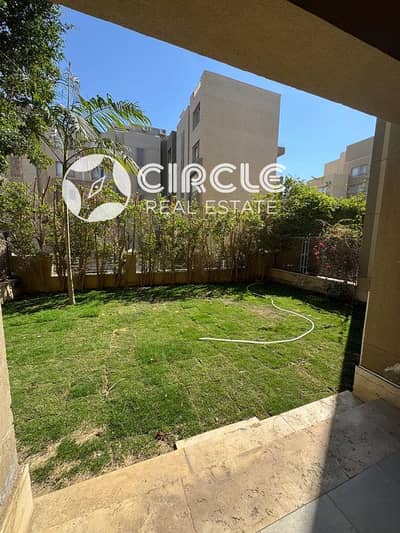 شقة ١٥٠م بحديقة ٧٠م ٢ غرفة نوم للإيجار في ذا فيليج جيت بالقرب من الـ AUC