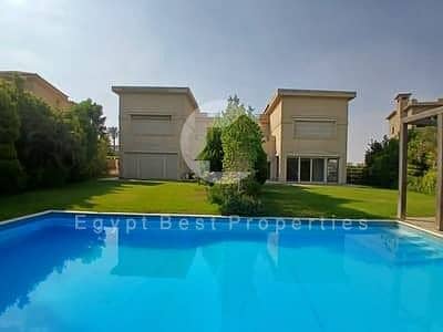 Luxury Villa Golf View Private Pool for Rent in Katameya Dunes