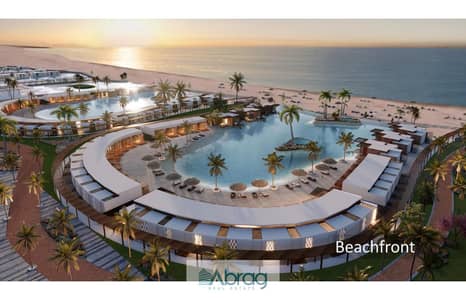 Chalet 125m finished with air conditioning for sale at Cali Coast (Cali Coast) Ras El Hikma