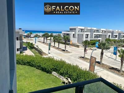 شاليه دور اول( sea view ) 150م 3 غرف متشطب بالكامل للبيع فى لافيستا الساحل الشمالى lavista north coast بجوار قريه سيفيا وكالى كوست