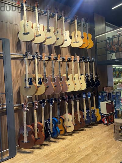 All types of Classic guitars
