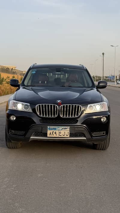 Bmw x3 3000cc فابريكا بالكامل اول مالك ٢٠١٣