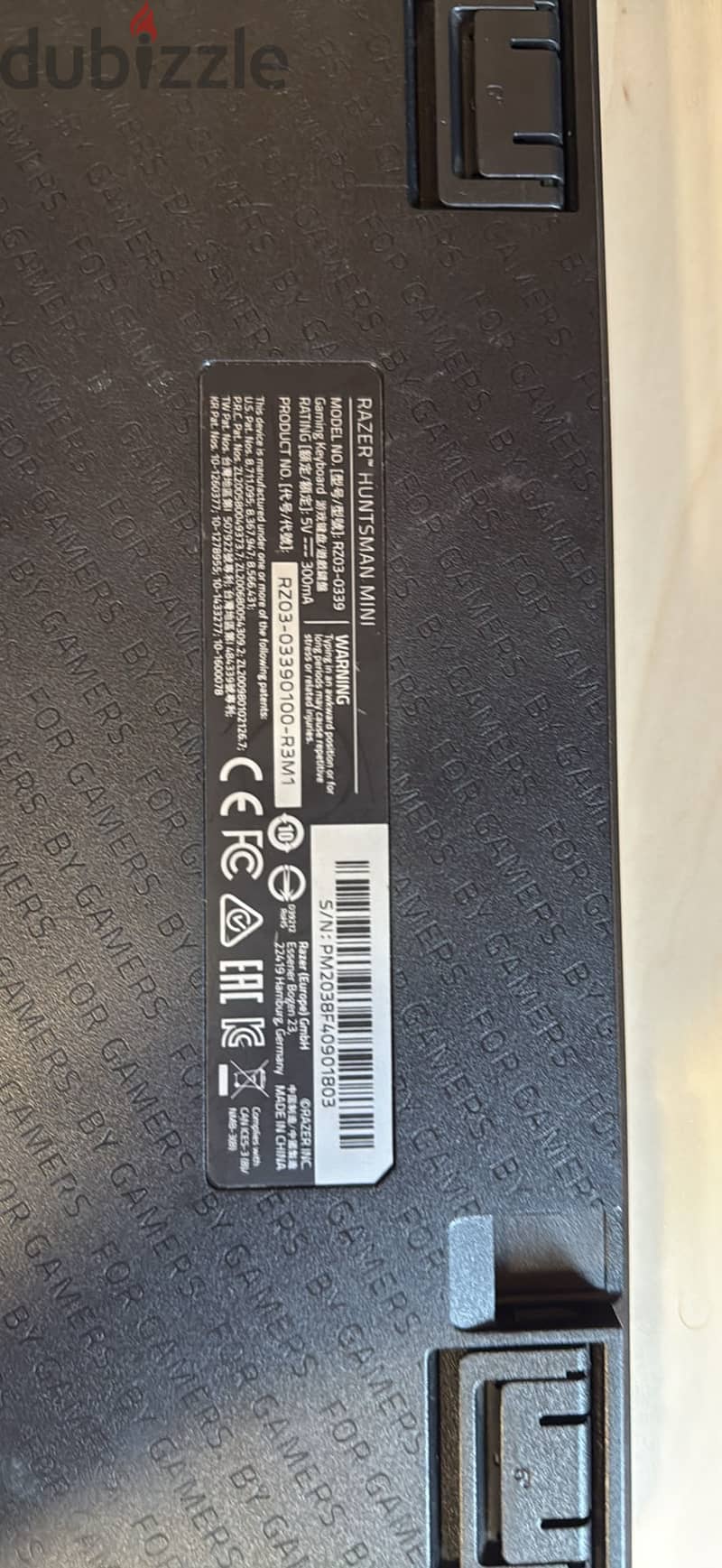 Razer huntsman mini 60% with software 3