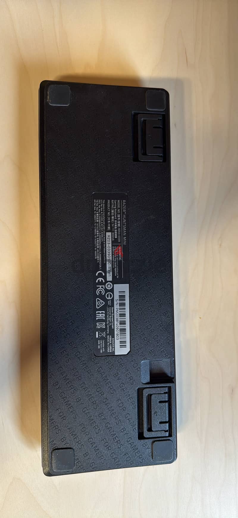 Razer huntsman mini 60% with software 5