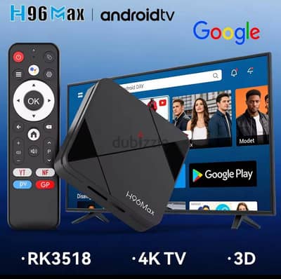 H96MAX RK3518 Android TV BOX 2+16 GB