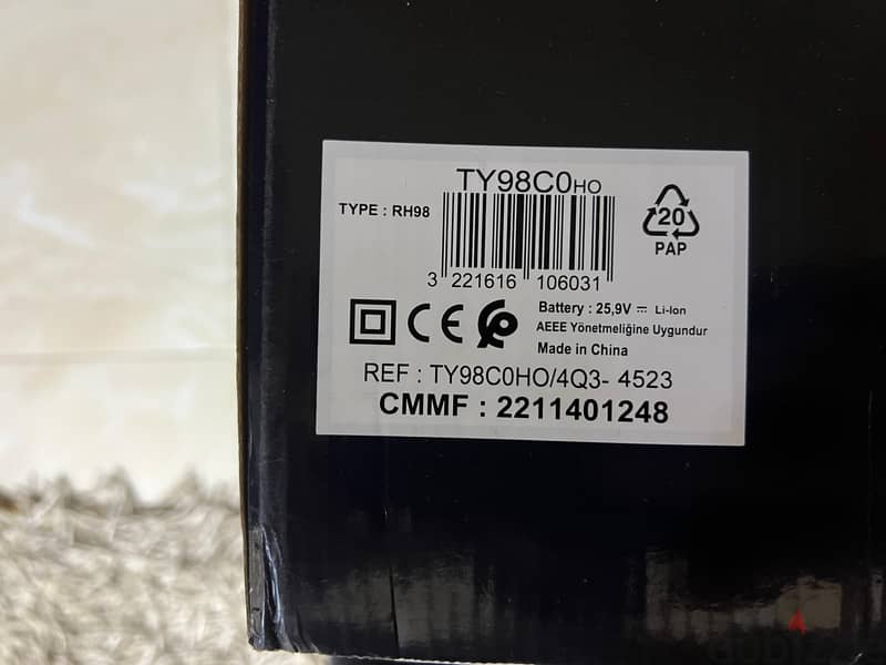 Tefal vacuum 1
