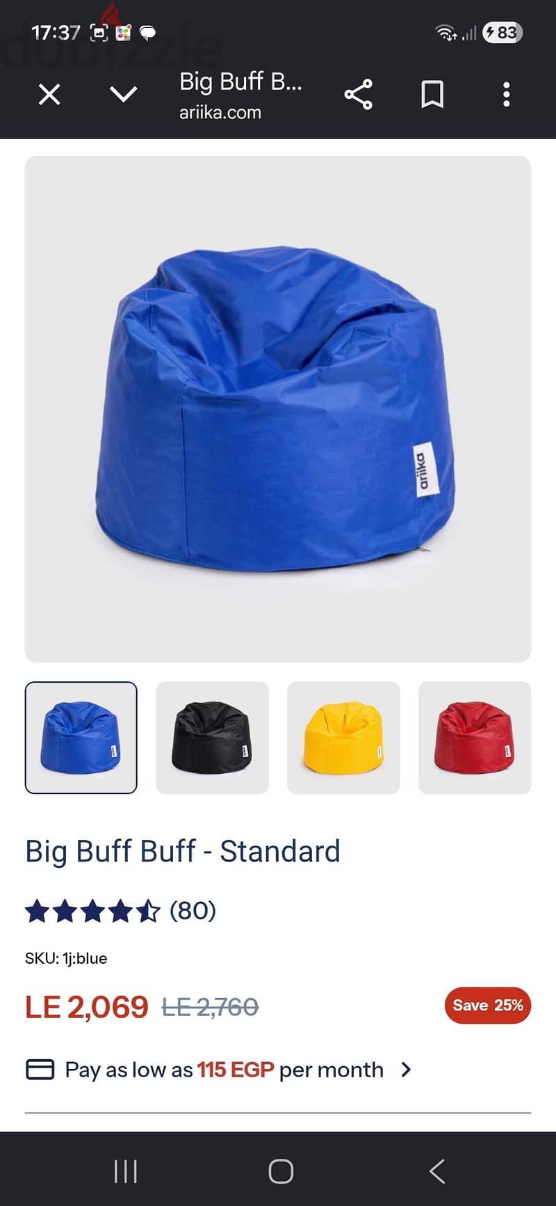 Bean bags 1