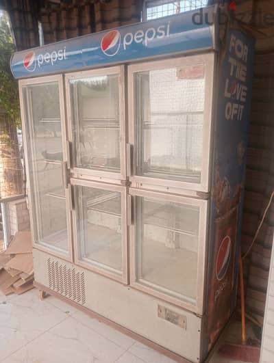 ثلاجة عرض بيبسي خمس ابواب